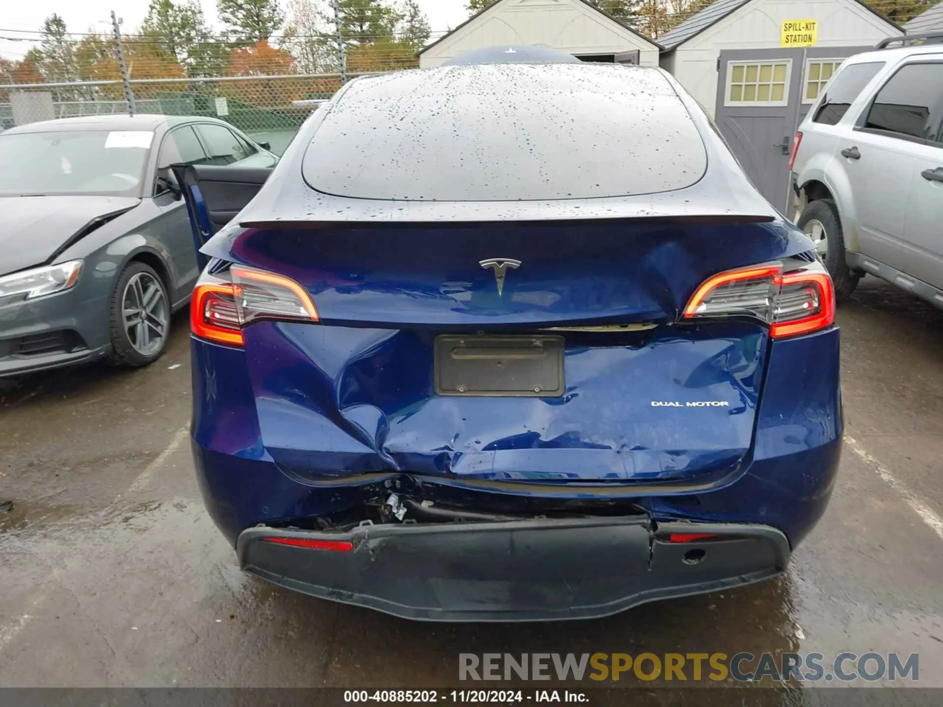 6 Photograph of a damaged car 5YJYGDEE7MF185570 TESLA MODEL Y 2021