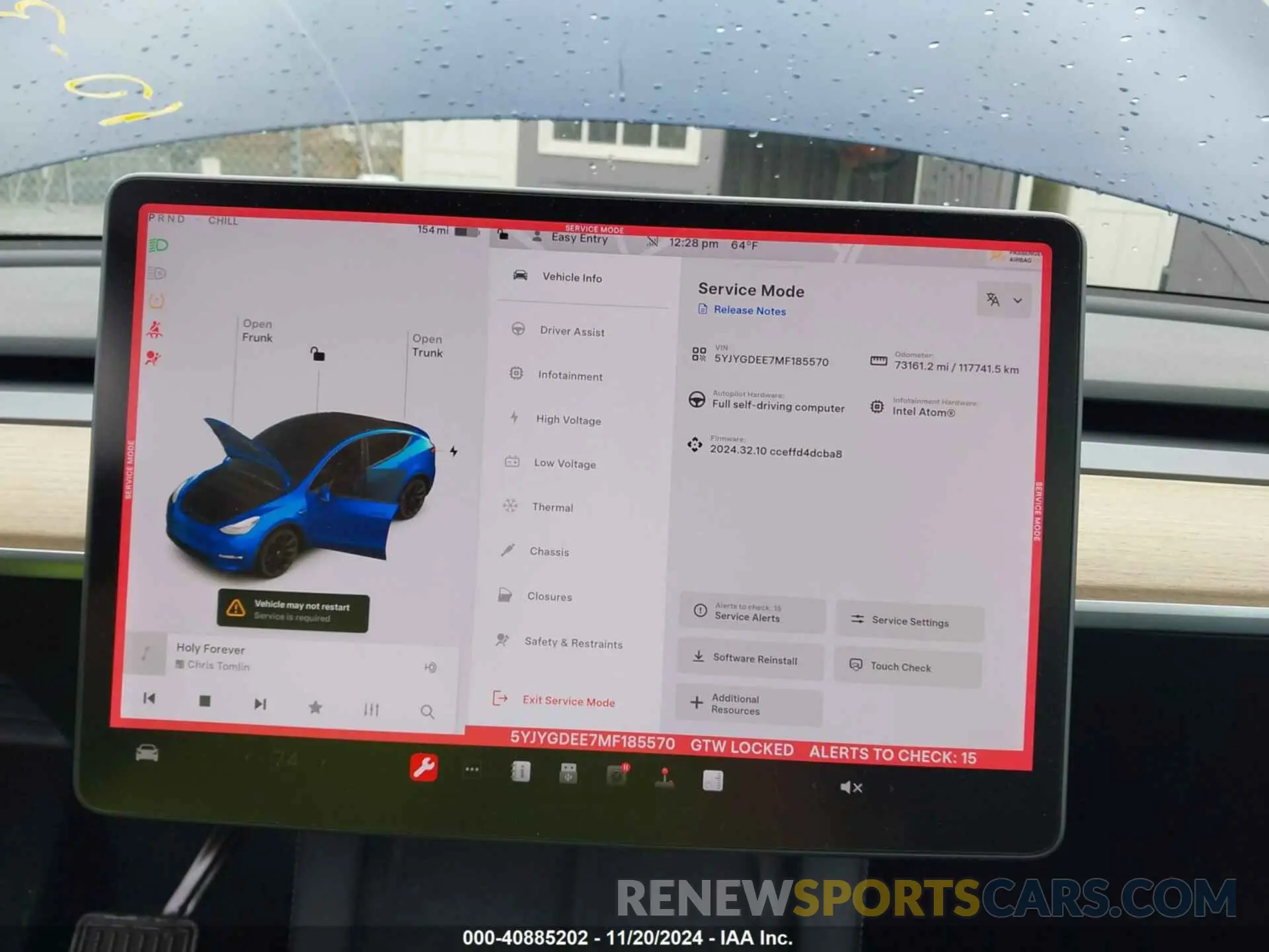 7 Photograph of a damaged car 5YJYGDEE7MF185570 TESLA MODEL Y 2021