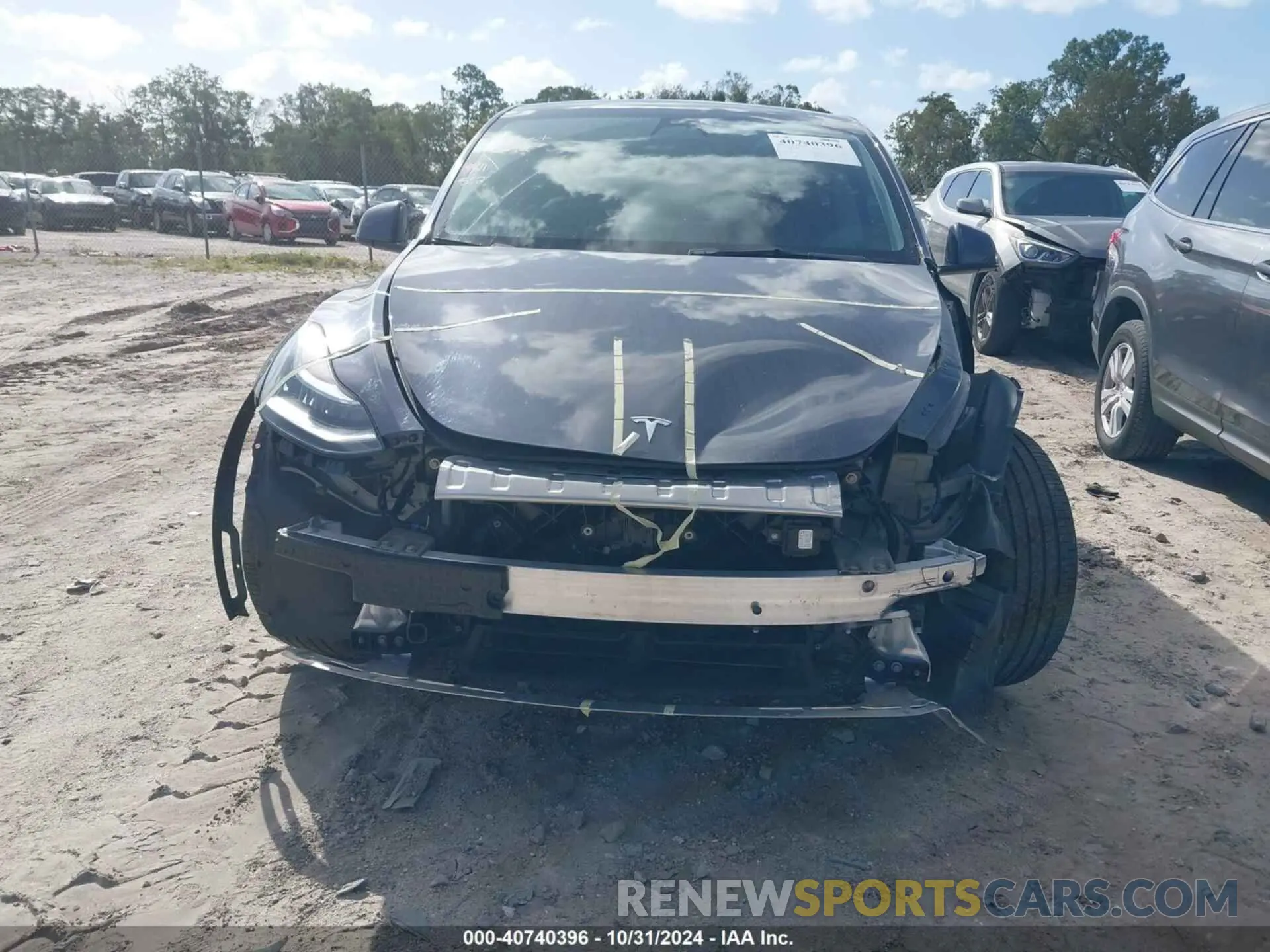 13 Фотография поврежденного автомобиля 5YJYGDEE7MF204943 TESLA MODEL Y 2021