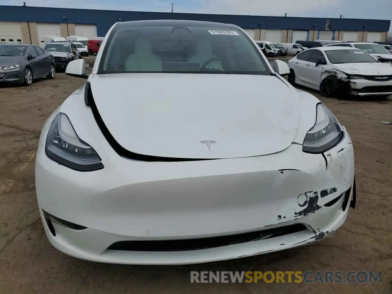 5 Photograph of a damaged car 5YJYGDEE7MF220608 TESLA MODEL Y 2021