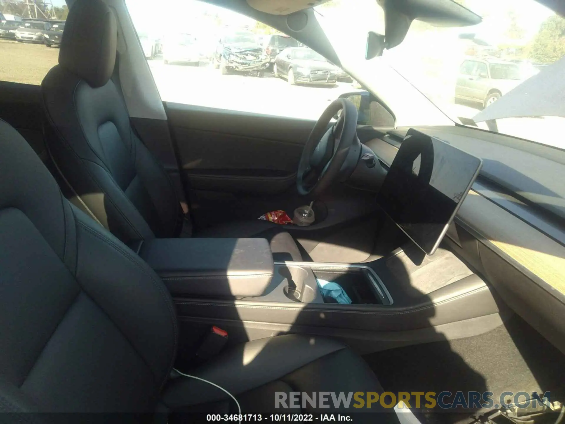 5 Фотография поврежденного автомобиля 5YJYGDEE7MF224562 TESLA MODEL Y 2021