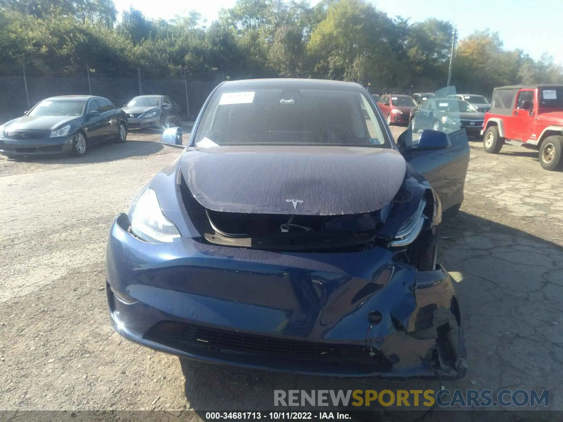 6 Фотография поврежденного автомобиля 5YJYGDEE7MF224562 TESLA MODEL Y 2021
