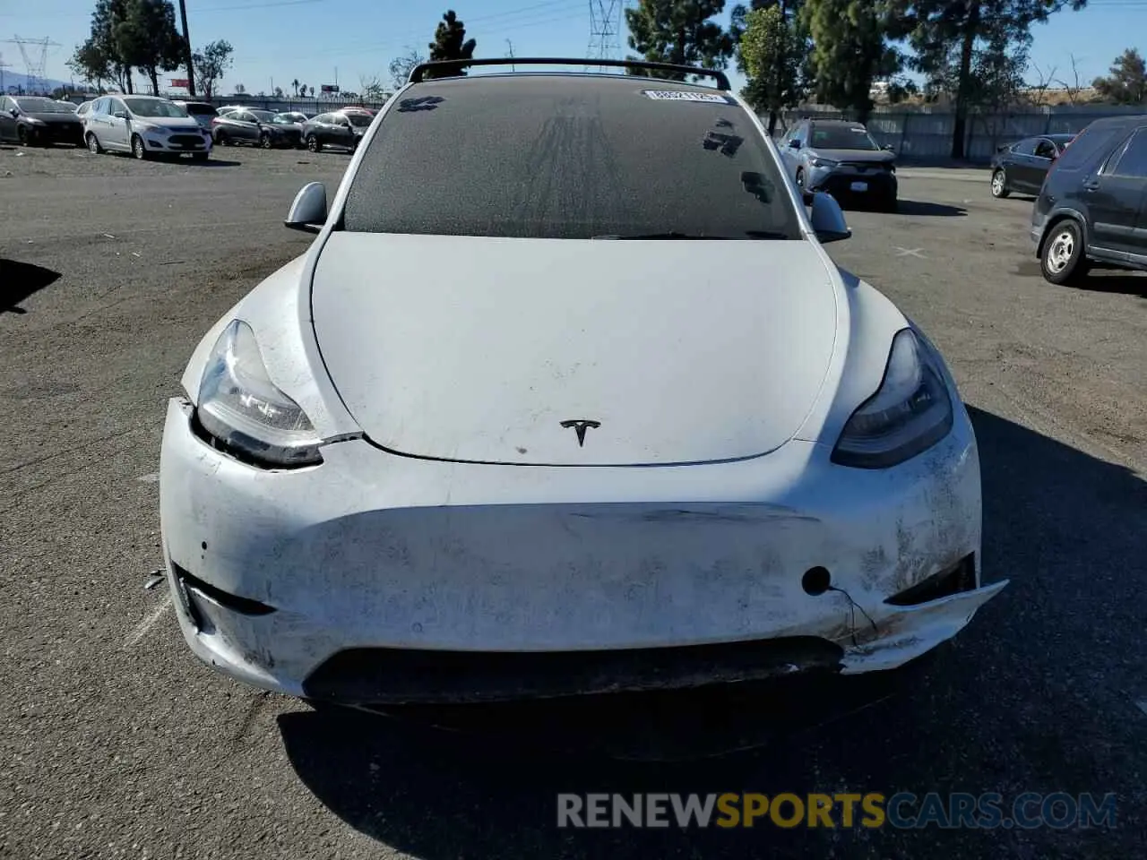 5 Photograph of a damaged car 5YJYGDEE7MF228417 TESLA MODEL Y 2021