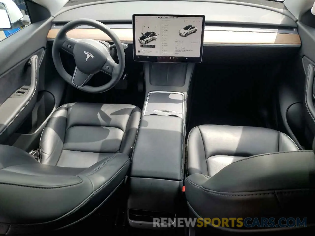 8 Photograph of a damaged car 5YJYGDEE7MF229986 TESLA MODEL Y 2021