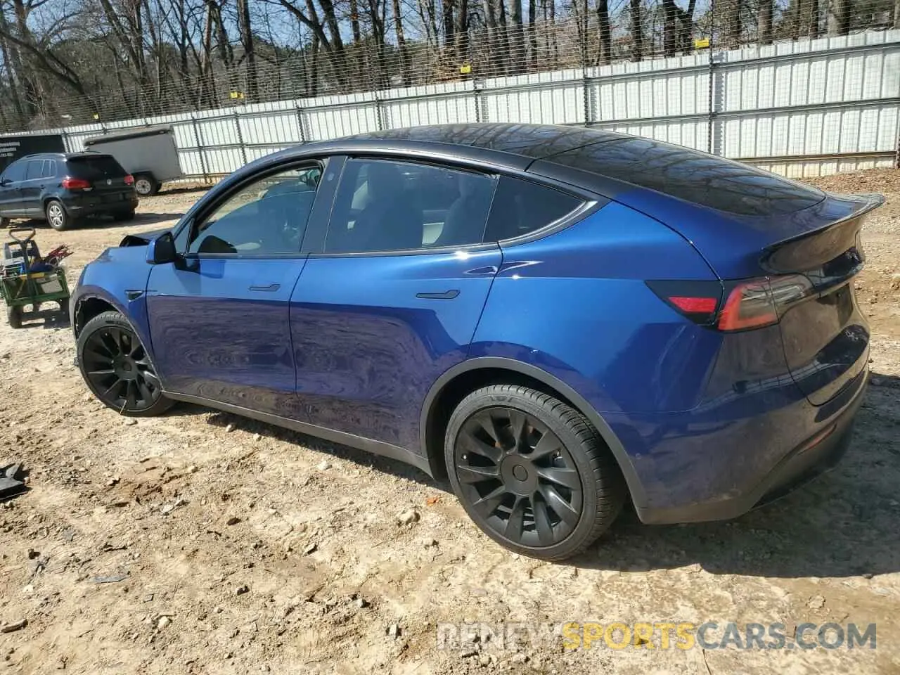 2 Фотография поврежденного автомобиля 5YJYGDEE8MF067432 TESLA MODEL Y 2021