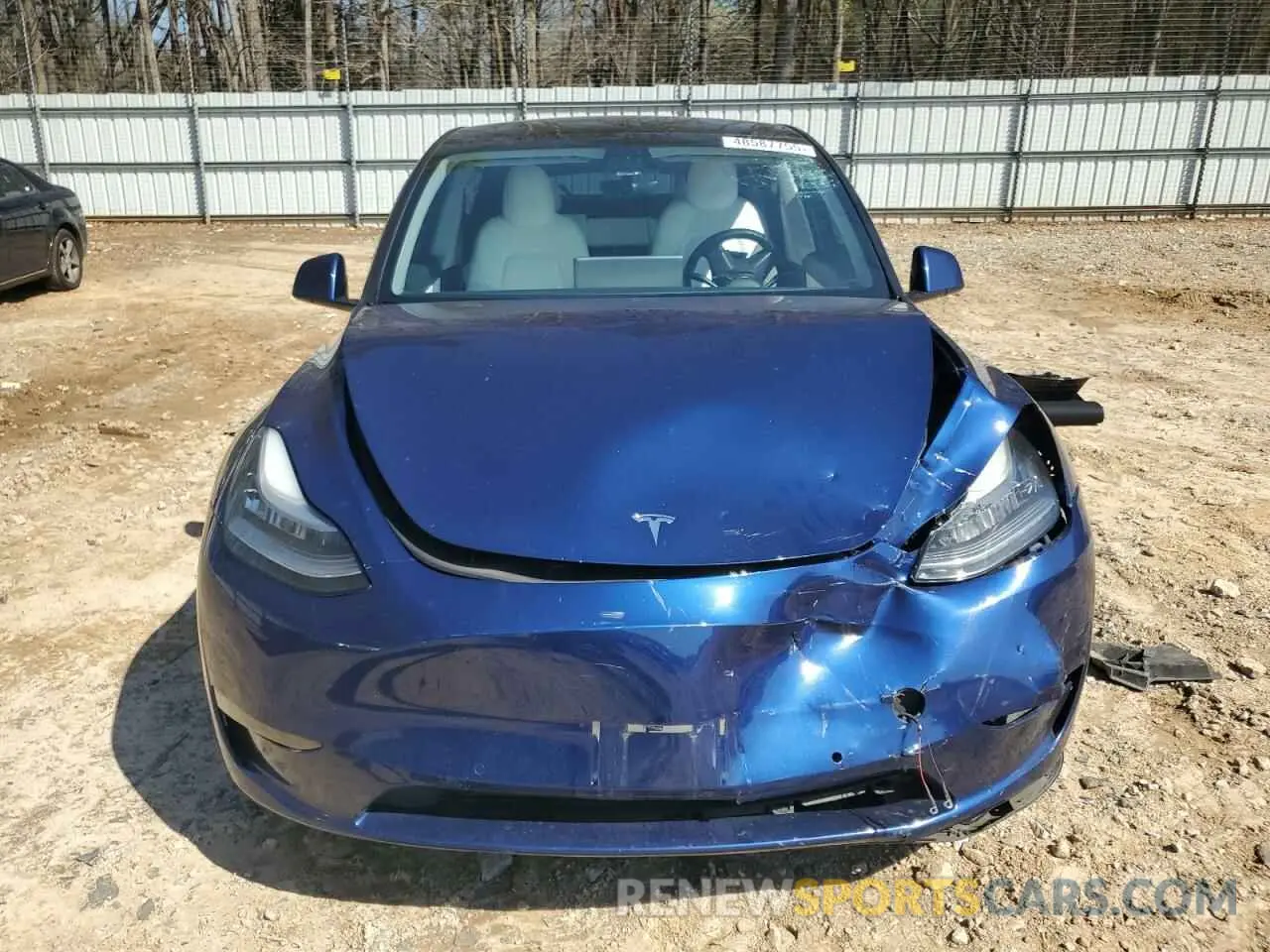 5 Фотография поврежденного автомобиля 5YJYGDEE8MF067432 TESLA MODEL Y 2021