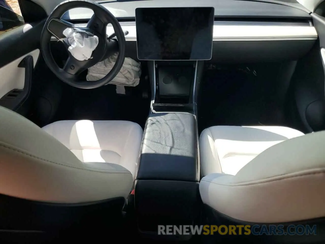 8 Фотография поврежденного автомобиля 5YJYGDEE8MF067432 TESLA MODEL Y 2021