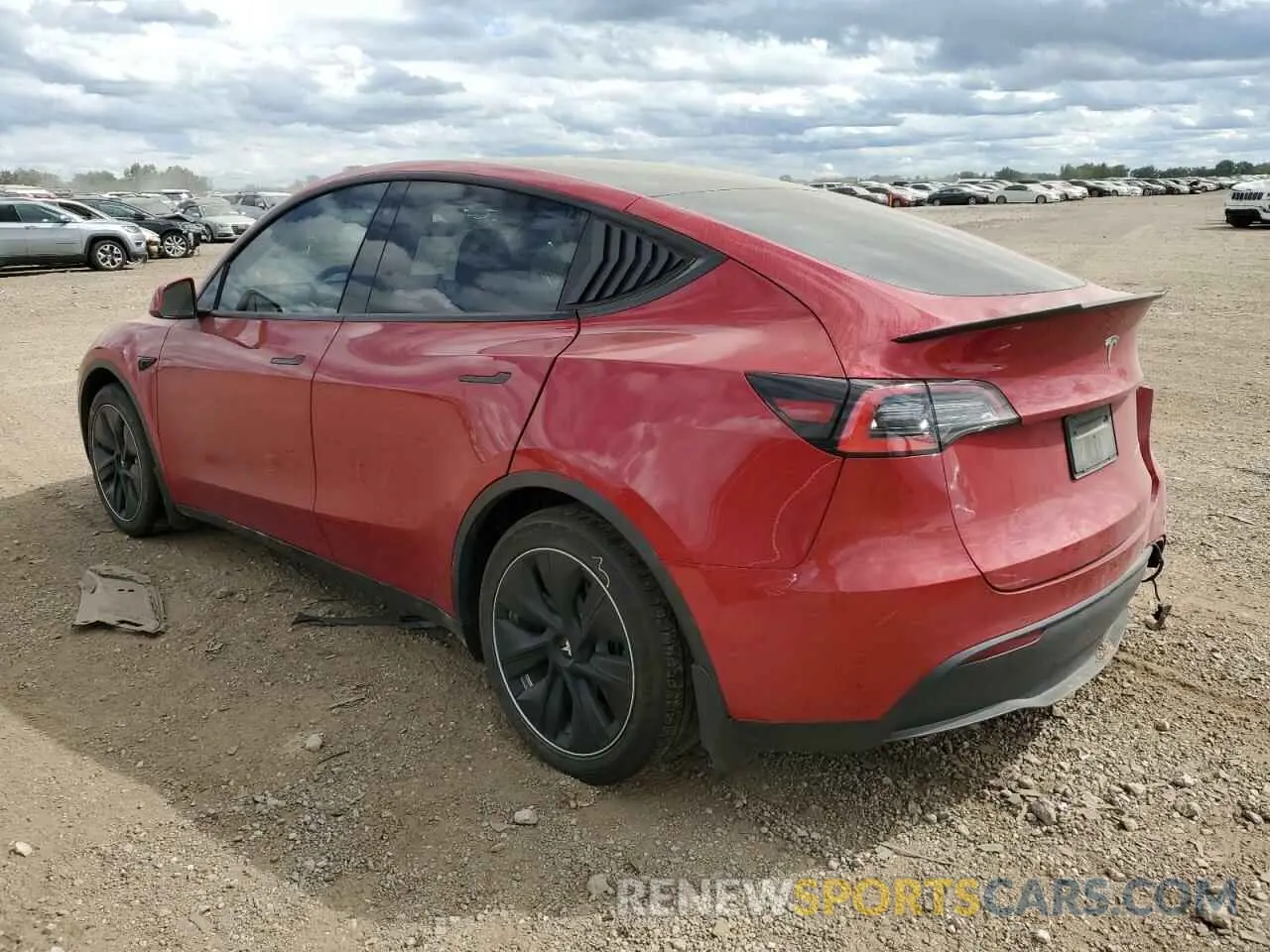 2 Photograph of a damaged car 5YJYGDEE8MF089463 TESLA MODEL Y 2021