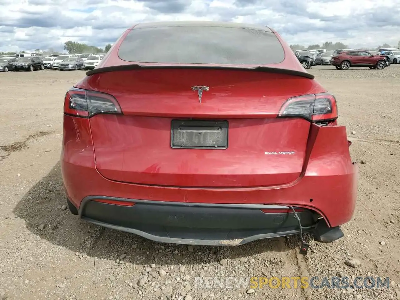6 Photograph of a damaged car 5YJYGDEE8MF089463 TESLA MODEL Y 2021