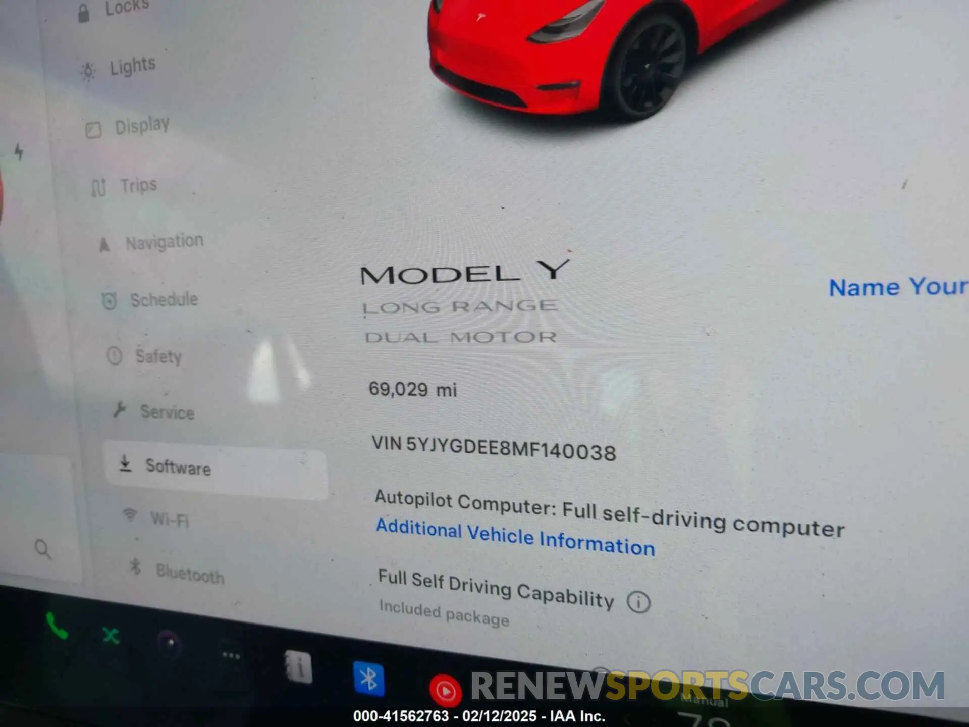 14 Photograph of a damaged car 5YJYGDEE8MF140038 TESLA MODEL Y 2021