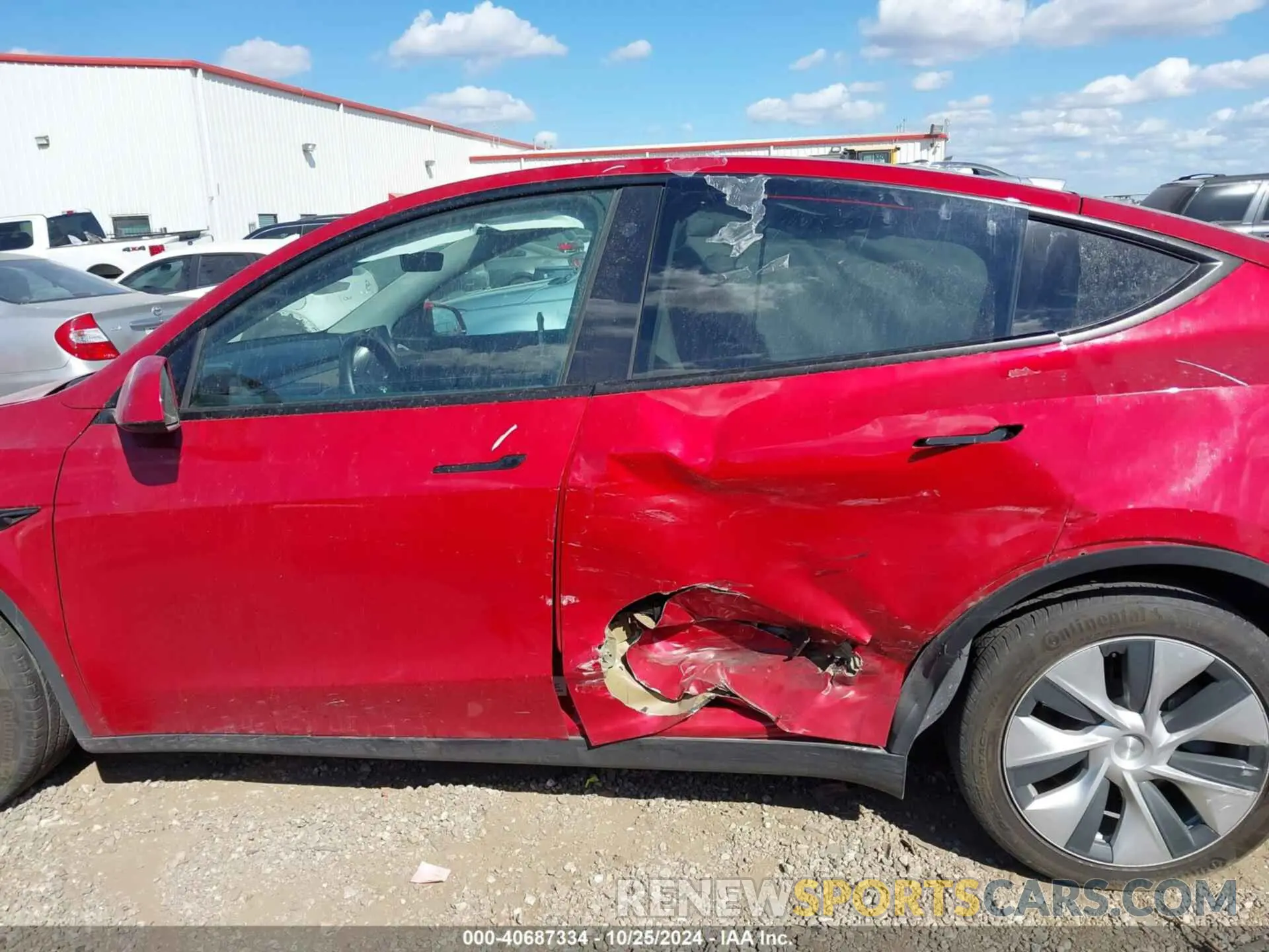 14 Photograph of a damaged car 5YJYGDEE8MF140458 TESLA MODEL Y 2021