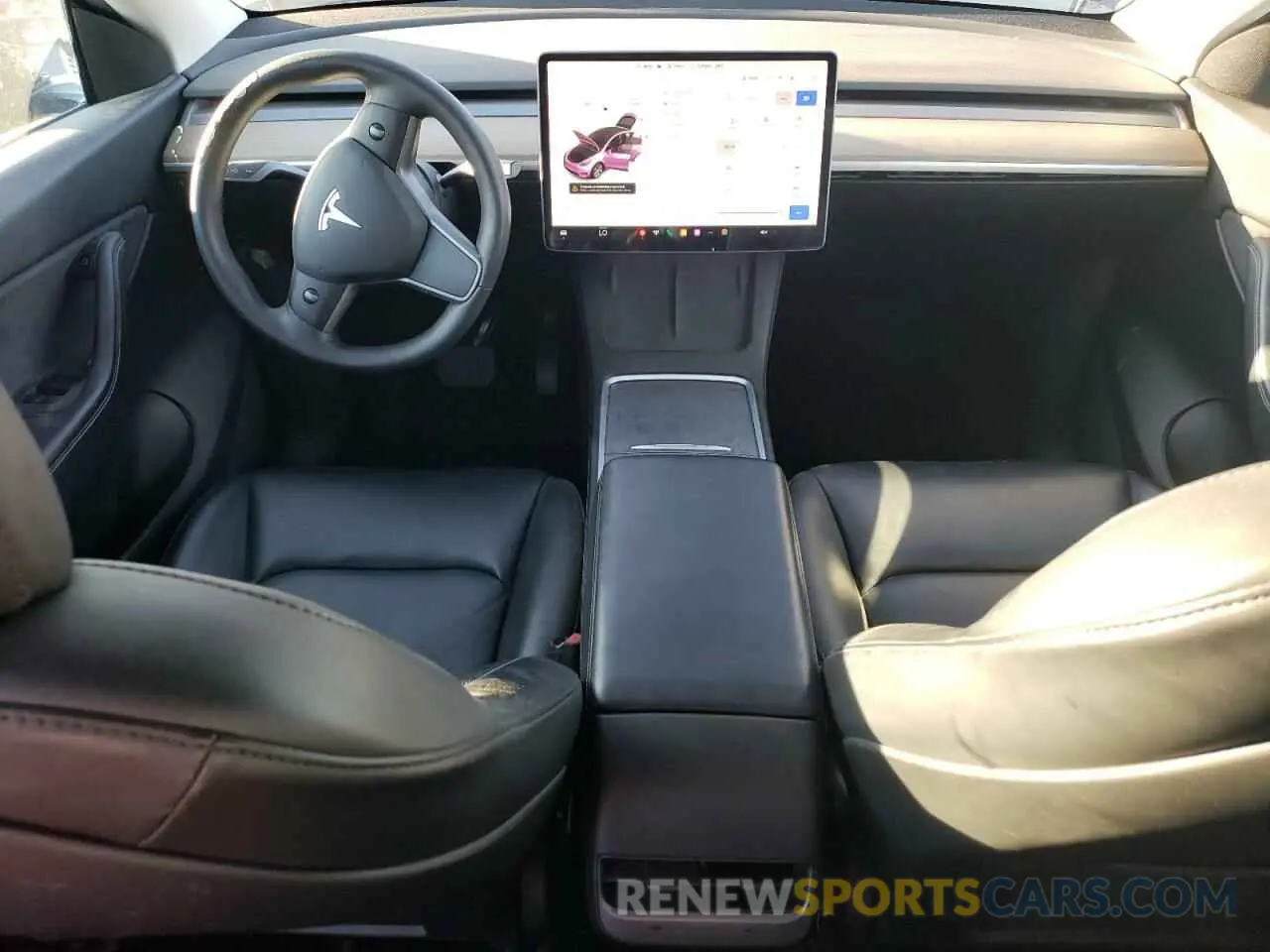 8 Фотография поврежденного автомобиля 5YJYGDEE8MF148849 TESLA MODEL Y 2021