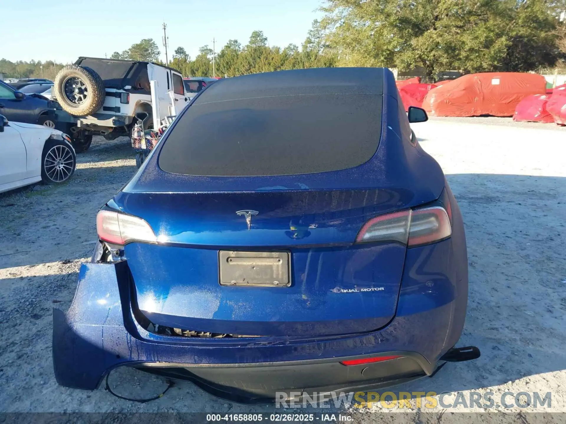 17 Фотография поврежденного автомобиля 5YJYGDEE8MF177252 TESLA MODEL Y 2021