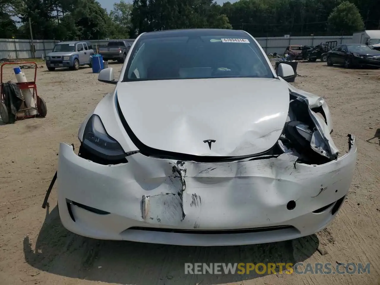 5 Фотография поврежденного автомобиля 5YJYGDEE8MF194486 TESLA MODEL Y 2021