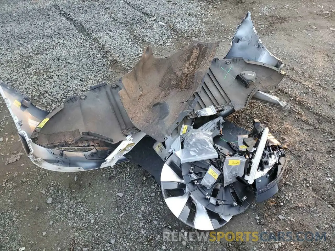 12 Фотография поврежденного автомобиля 5YJYGDEE8MF244125 TESLA MODEL Y 2021
