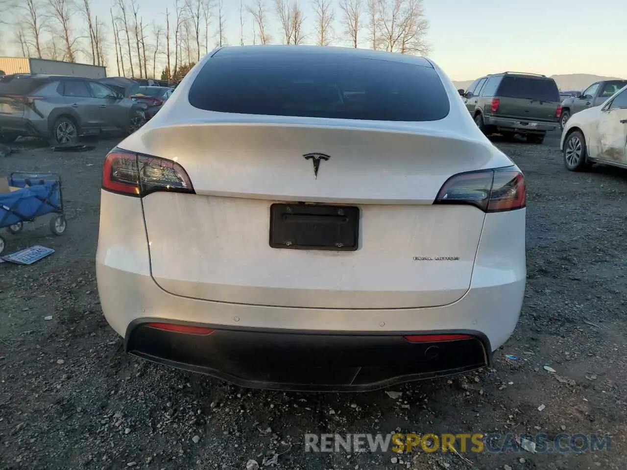 6 Фотография поврежденного автомобиля 5YJYGDEE8MF244125 TESLA MODEL Y 2021