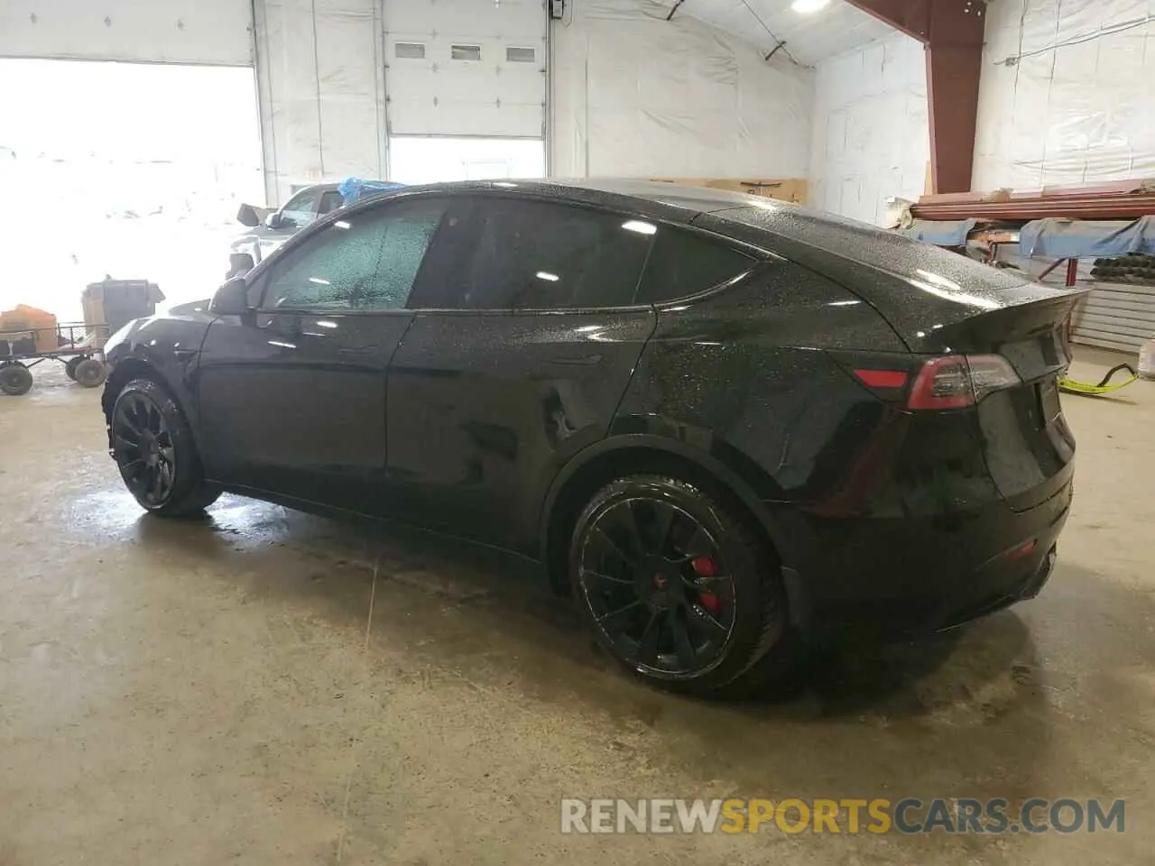 2 Фотография поврежденного автомобиля 5YJYGDEE8MF252824 TESLA MODEL Y 2021