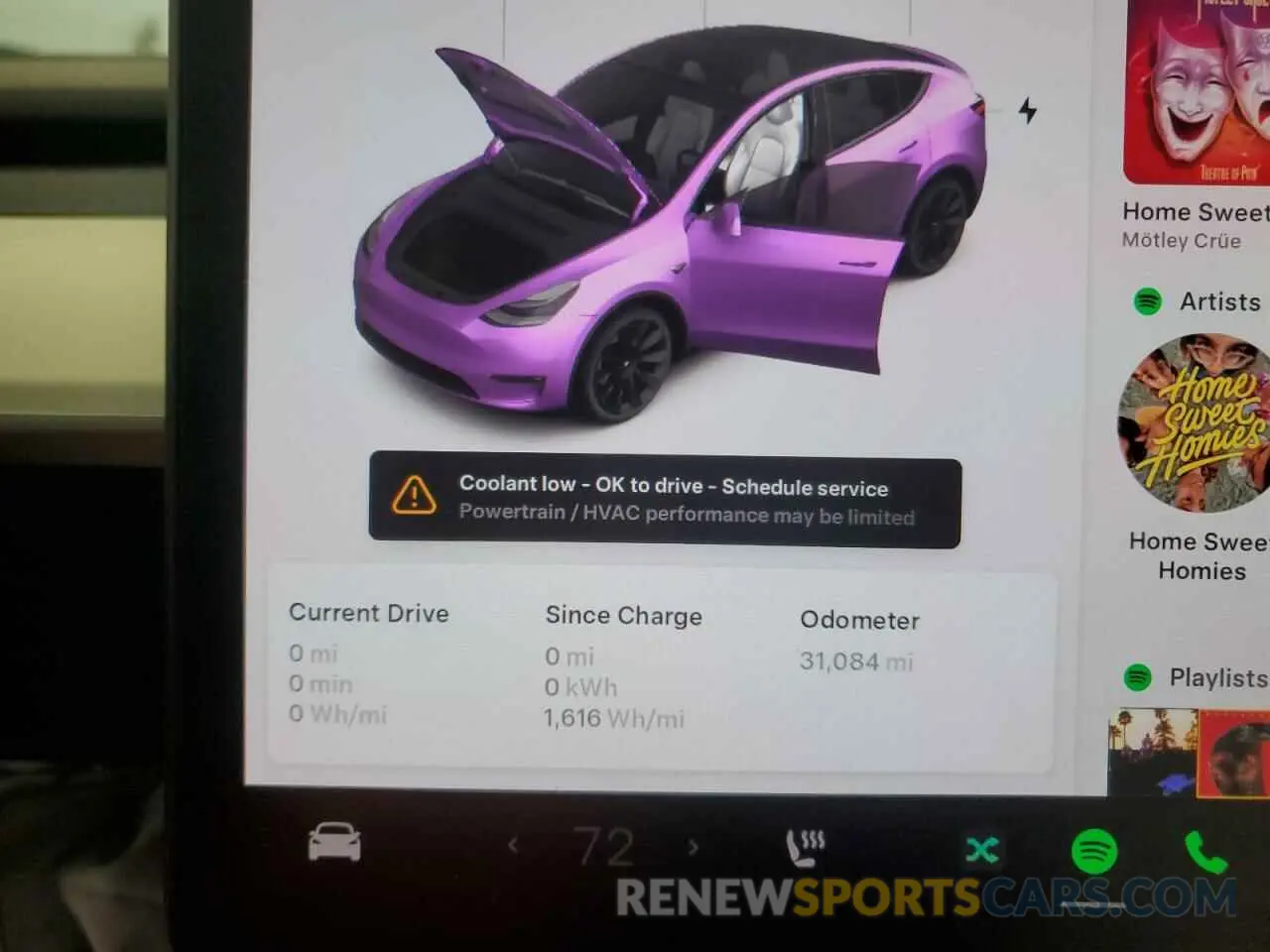 9 Фотография поврежденного автомобиля 5YJYGDEE8MF252824 TESLA MODEL Y 2021
