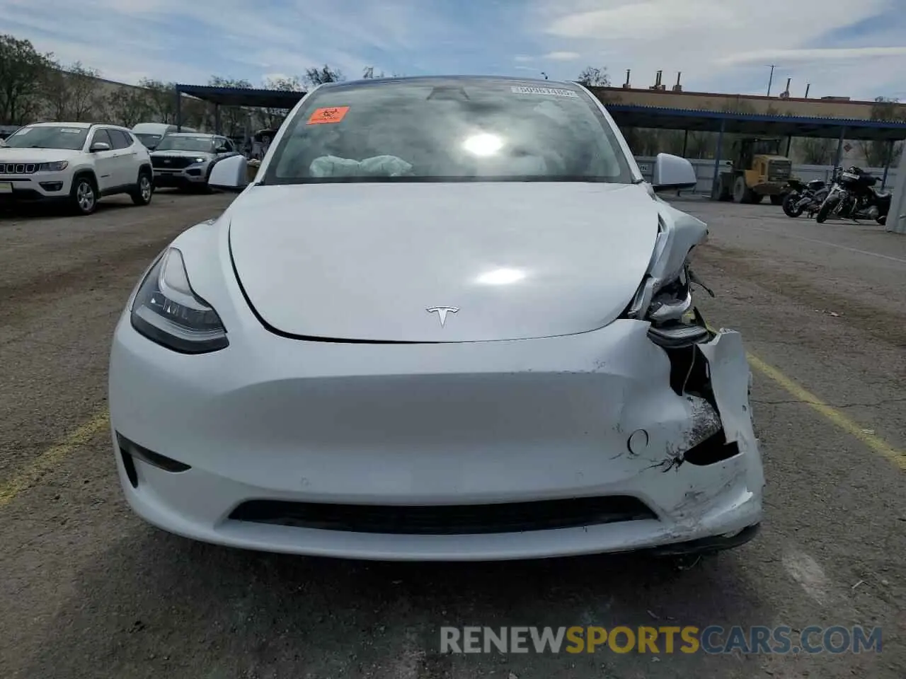 5 Фотография поврежденного автомобиля 5YJYGDEE8MF271938 TESLA MODEL Y 2021