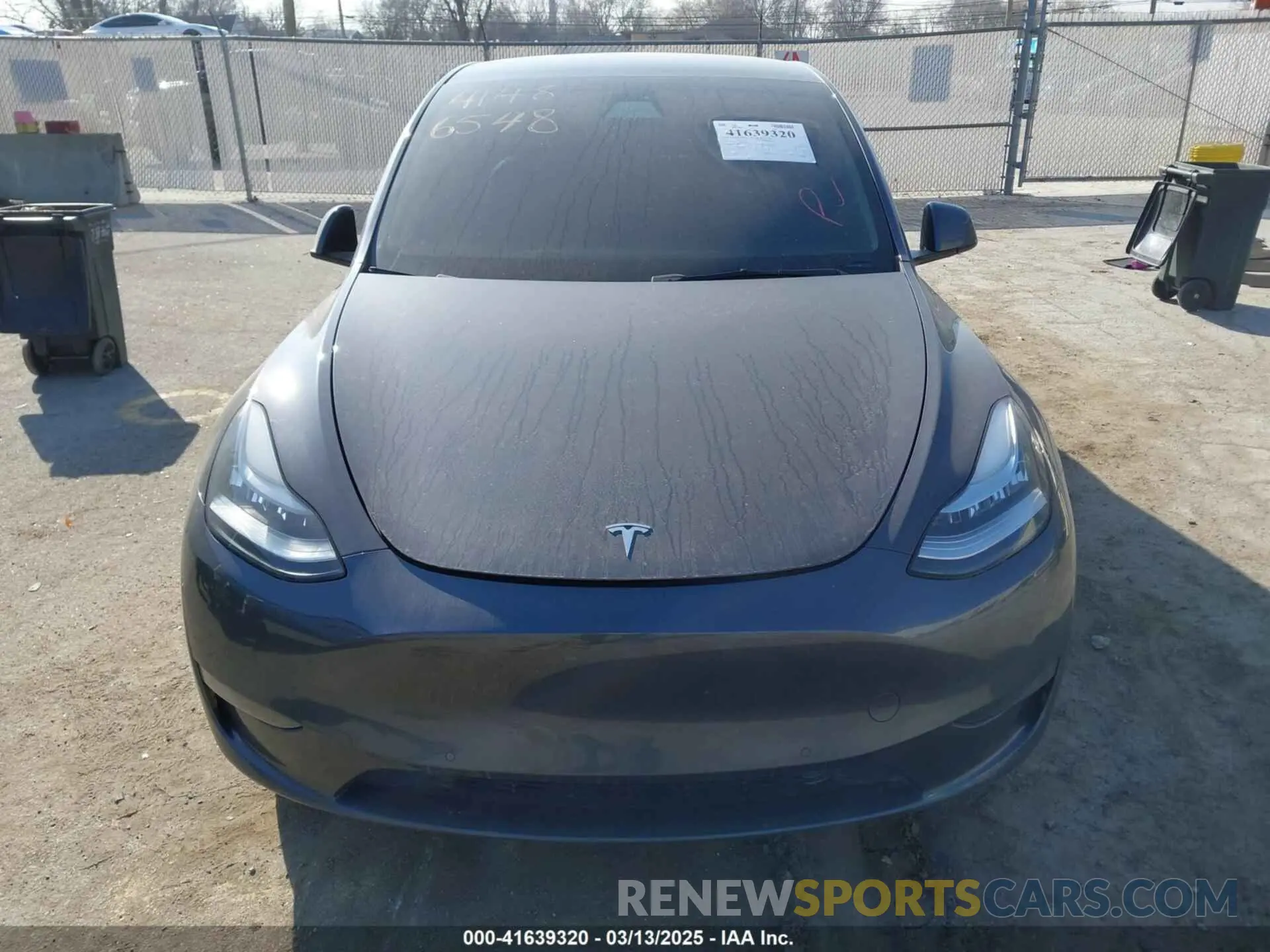 12 Фотография поврежденного автомобиля 5YJYGDEE8MF278212 TESLA MODEL Y 2021
