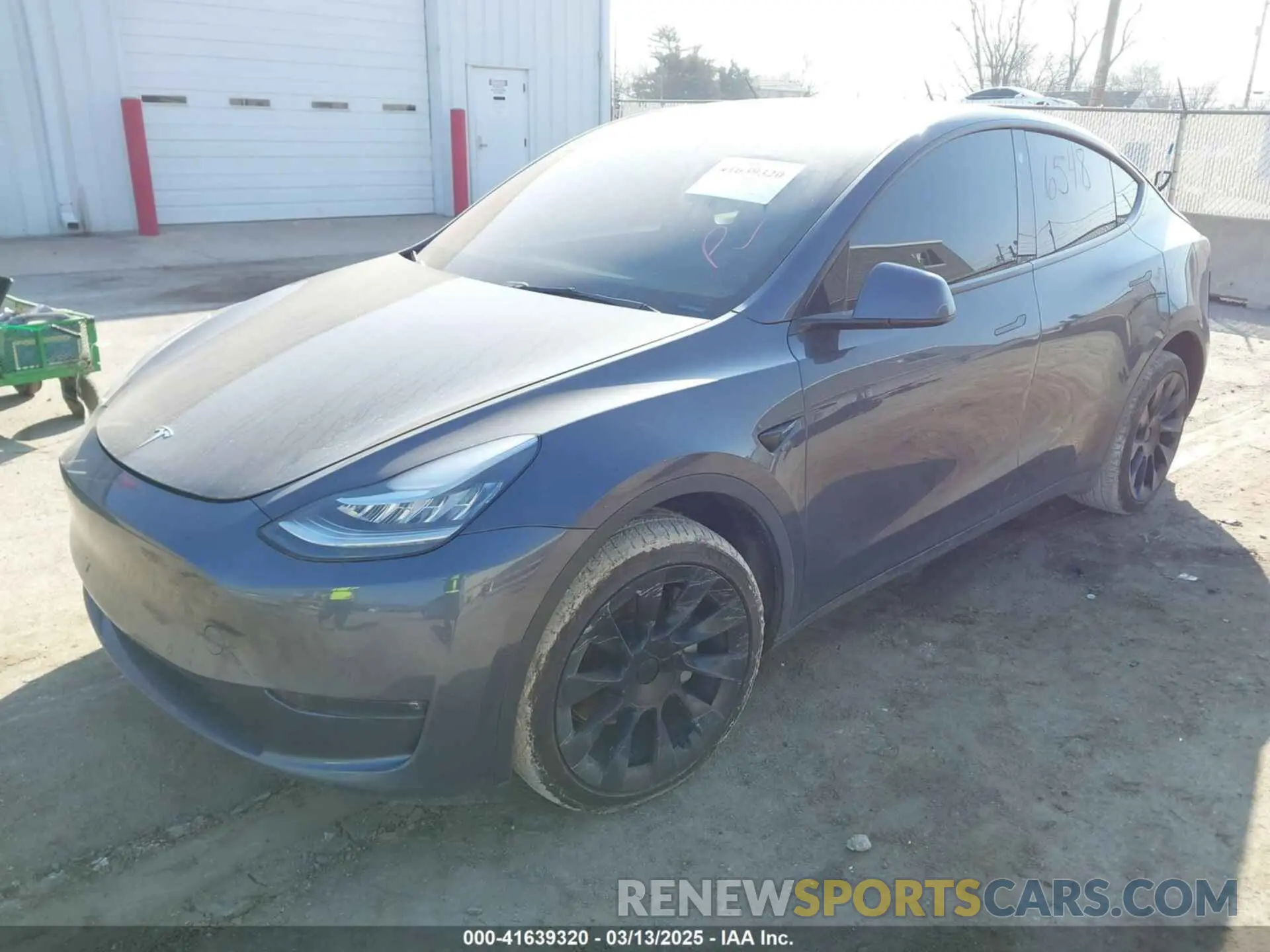 2 Фотография поврежденного автомобиля 5YJYGDEE8MF278212 TESLA MODEL Y 2021