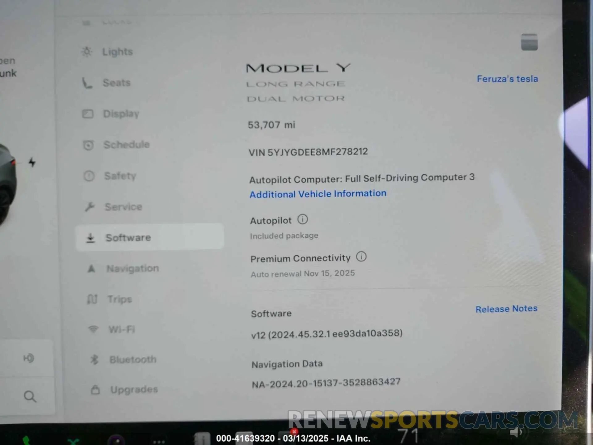 7 Фотография поврежденного автомобиля 5YJYGDEE8MF278212 TESLA MODEL Y 2021