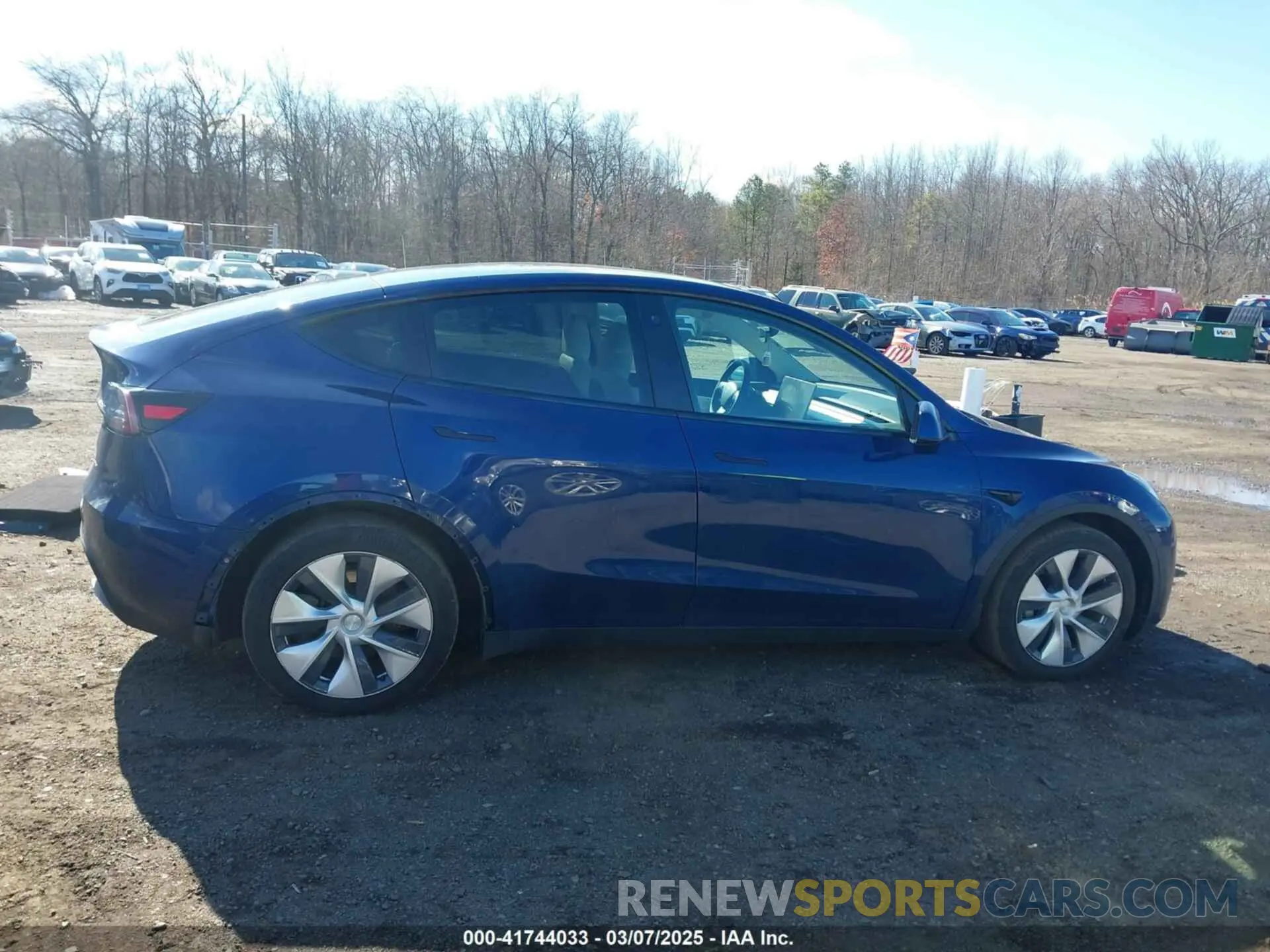 13 Photograph of a damaged car 5YJYGDEE8MF293230 TESLA MODEL Y 2021