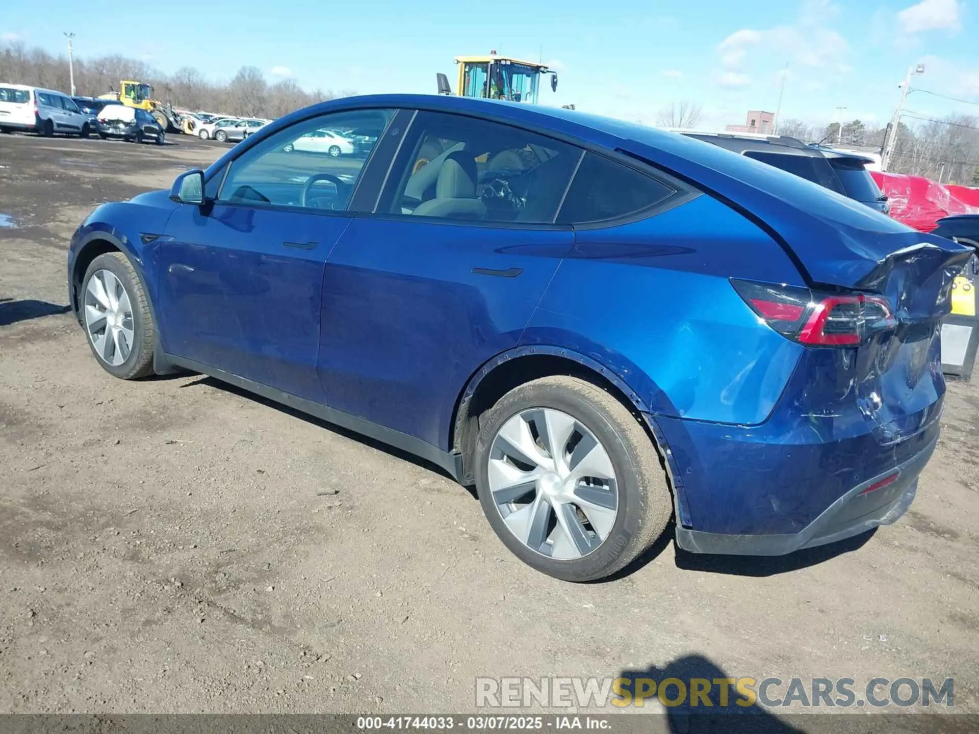 3 Photograph of a damaged car 5YJYGDEE8MF293230 TESLA MODEL Y 2021