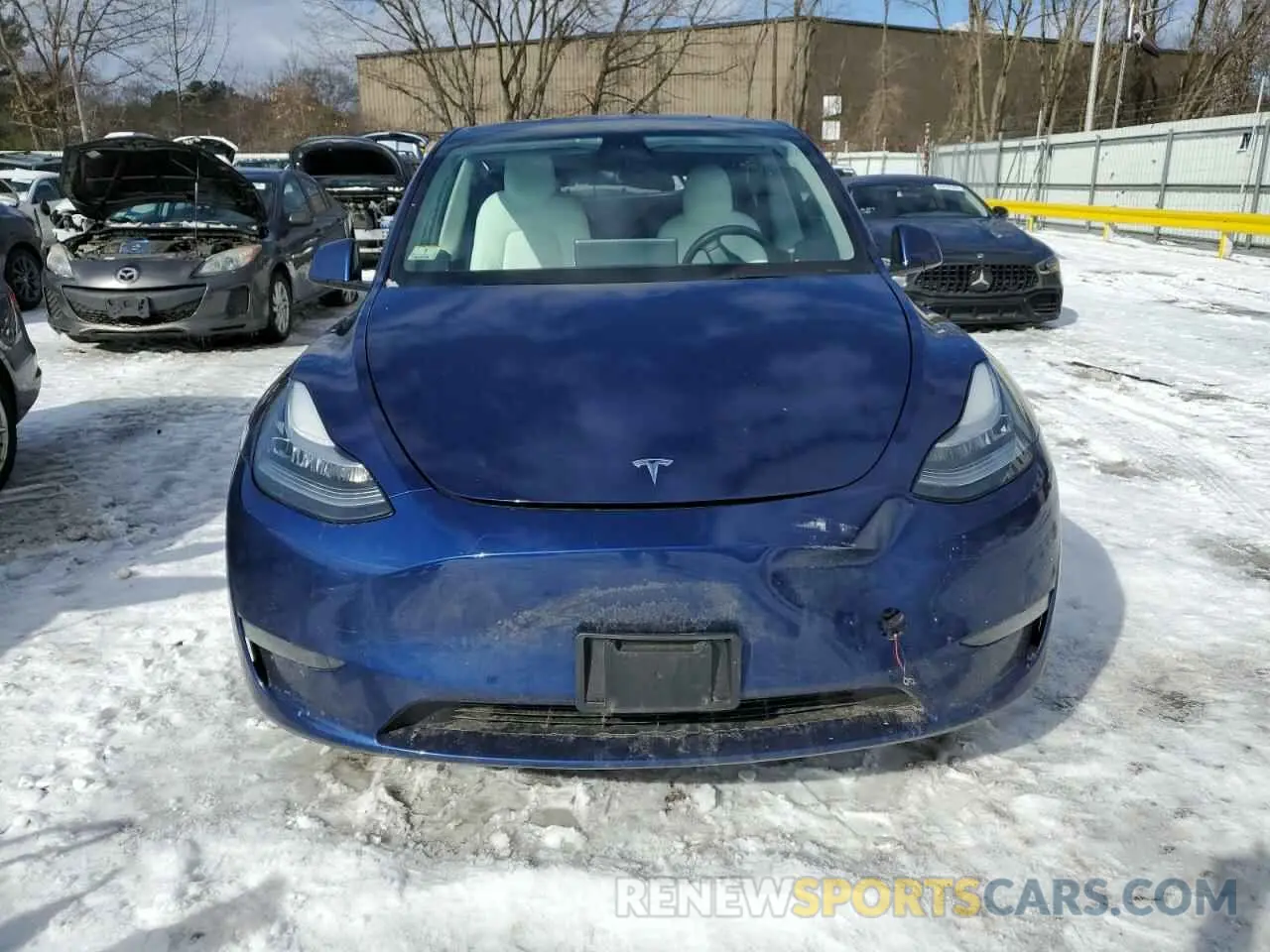 5 Photograph of a damaged car 5YJYGDEE8MF304890 TESLA MODEL Y 2021