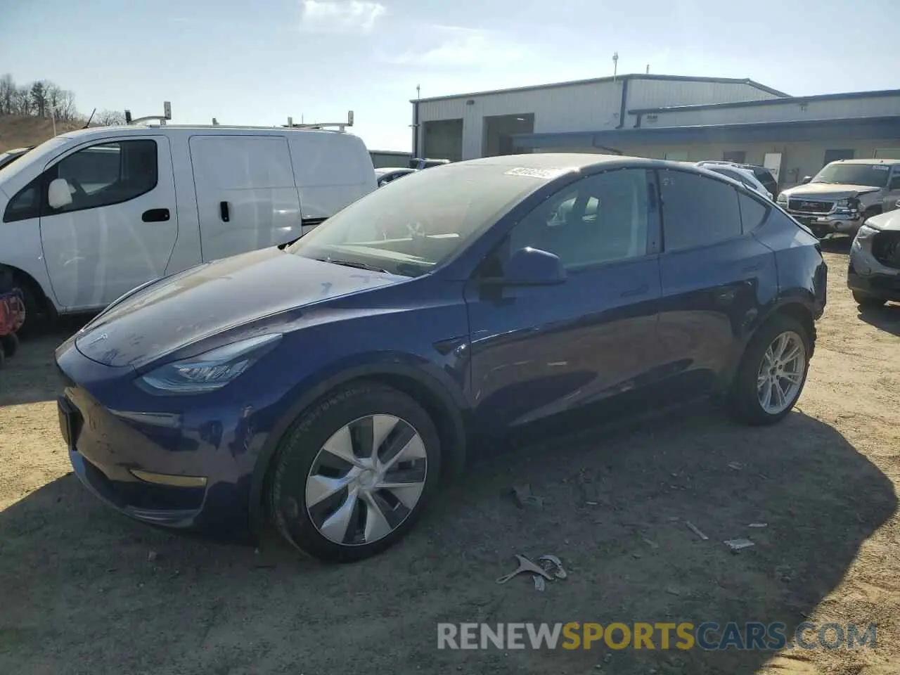 1 Фотография поврежденного автомобиля 5YJYGDEE9MF066774 TESLA MODEL Y 2021