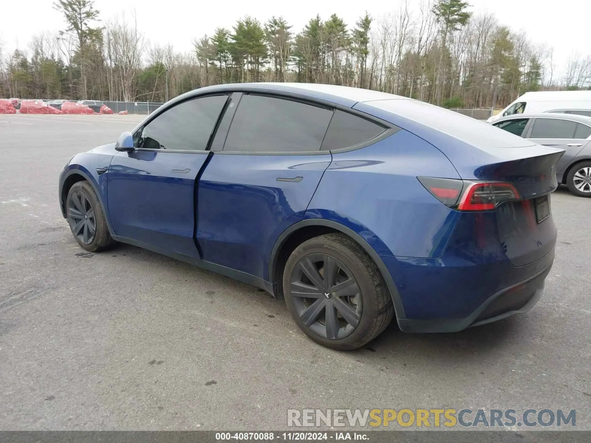 3 Photograph of a damaged car 5YJYGDEE9MF071120 TESLA MODEL Y 2021