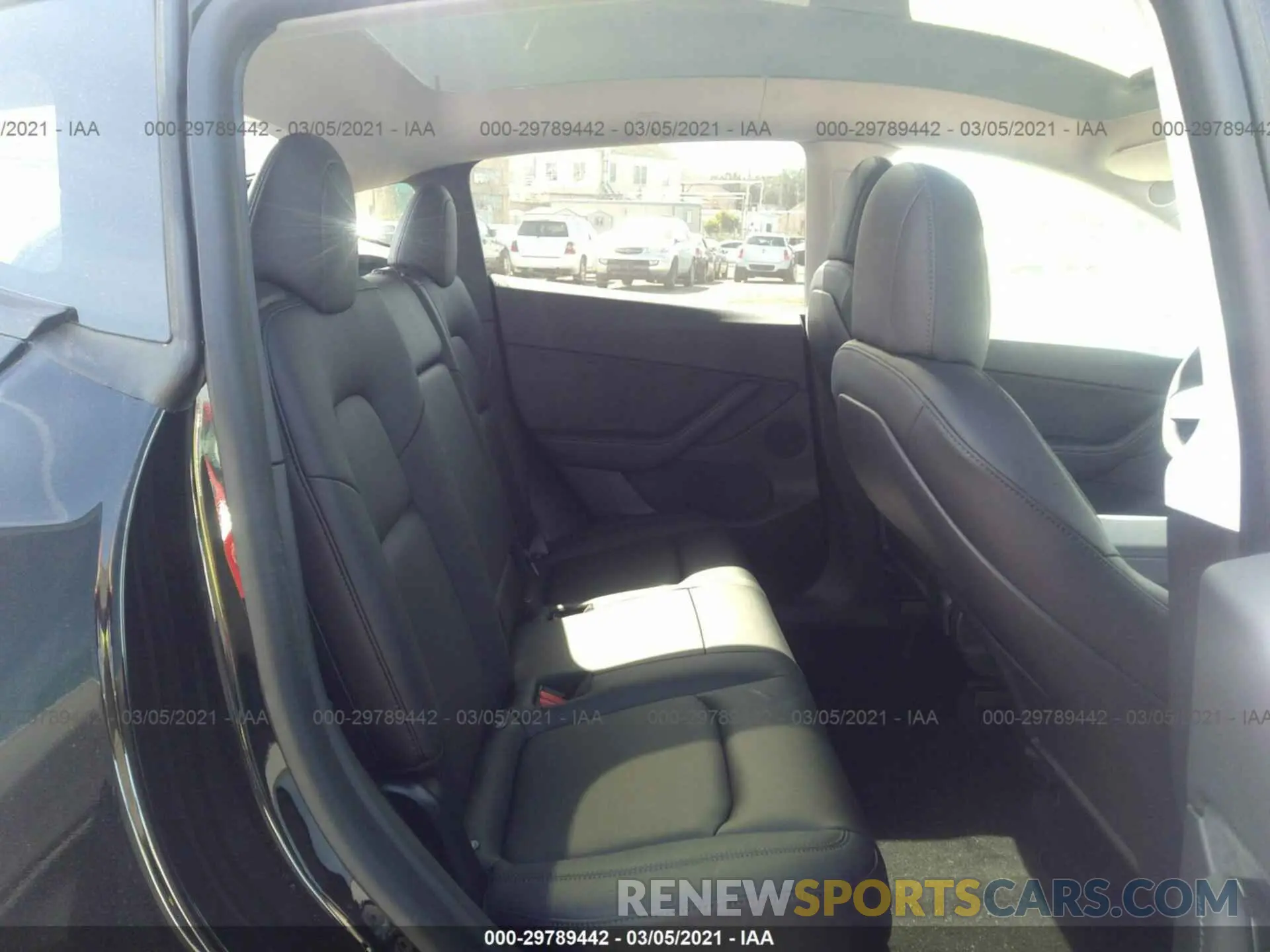 8 Photograph of a damaged car 5YJYGDEE9MF093649 TESLA MODEL Y 2021