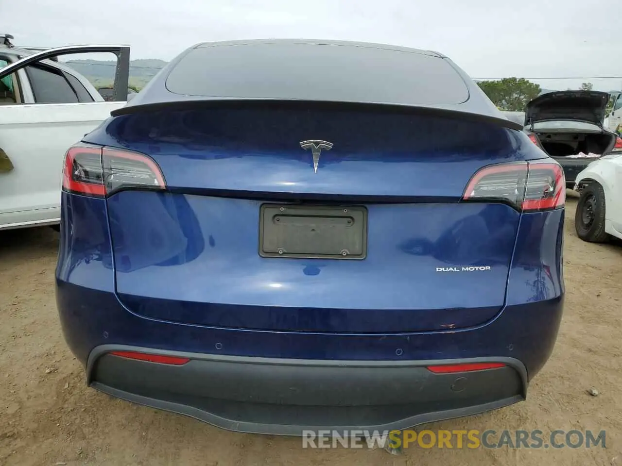 6 Фотография поврежденного автомобиля 5YJYGDEE9MF095417 TESLA MODEL Y 2021