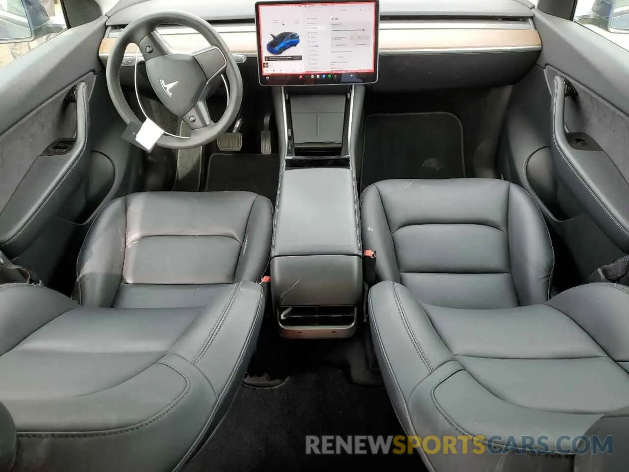 8 Фотография поврежденного автомобиля 5YJYGDEE9MF095417 TESLA MODEL Y 2021