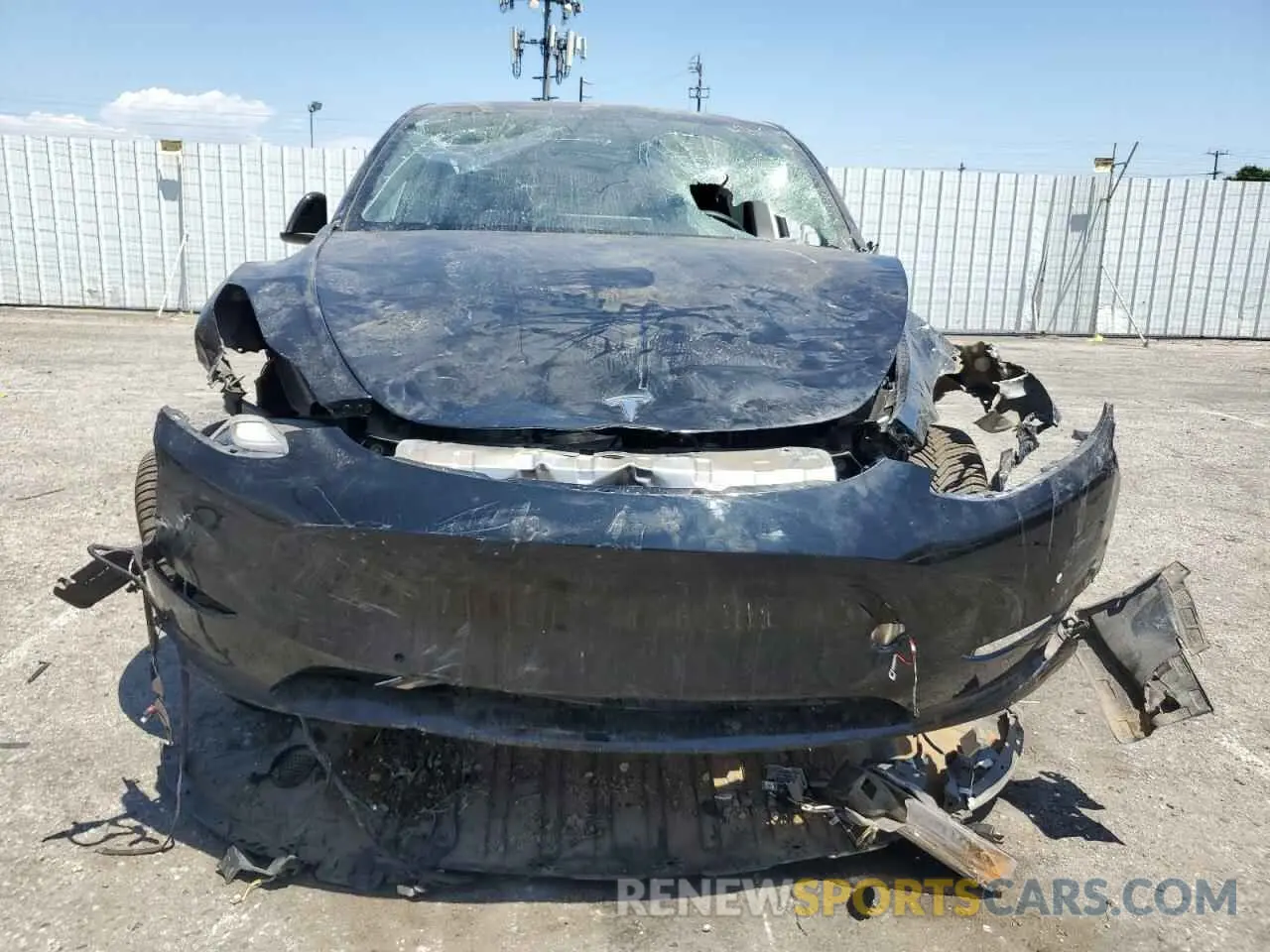 5 Фотография поврежденного автомобиля 5YJYGDEE9MF148472 TESLA MODEL Y 2021
