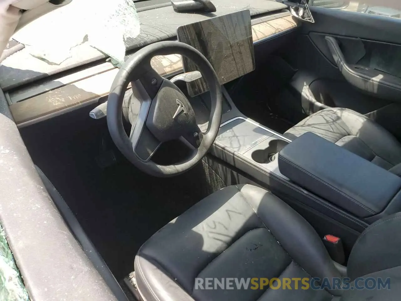 8 Фотография поврежденного автомобиля 5YJYGDEE9MF148472 TESLA MODEL Y 2021