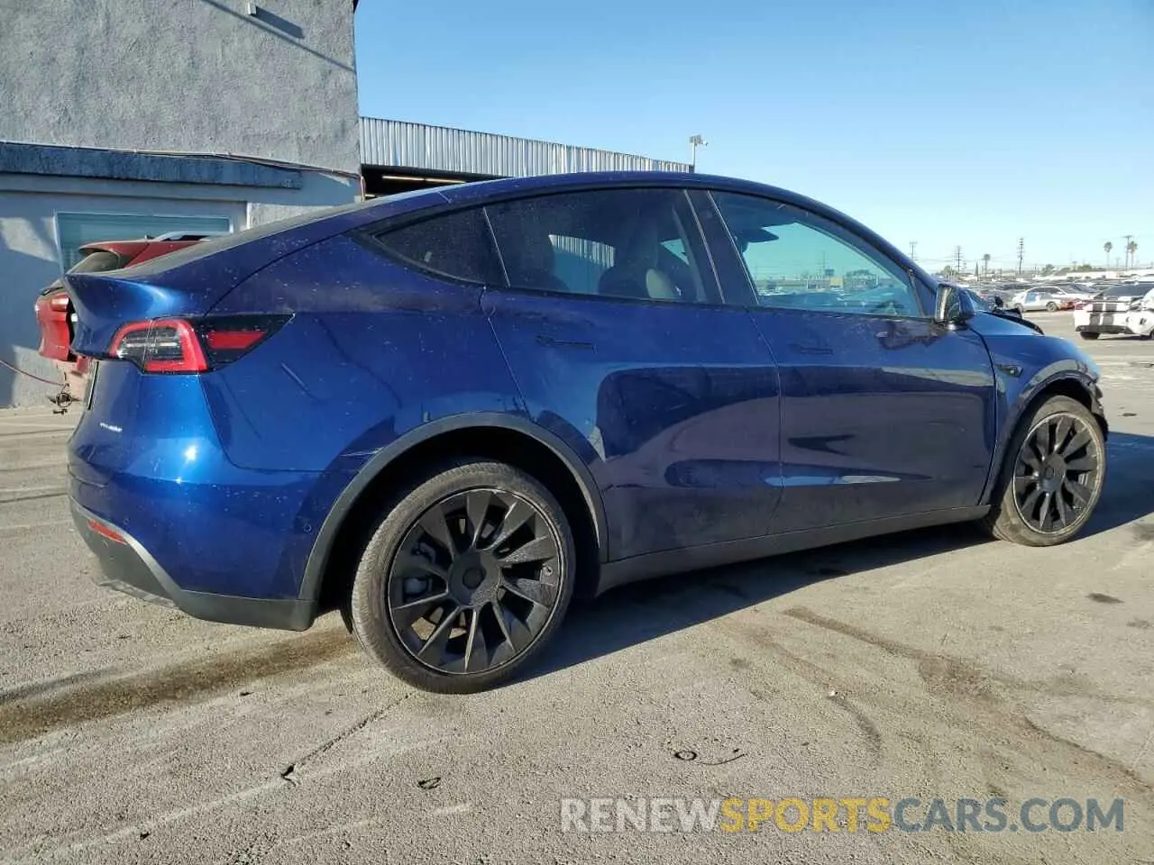 3 Photograph of a damaged car 5YJYGDEE9MF158144 TESLA MODEL Y 2021