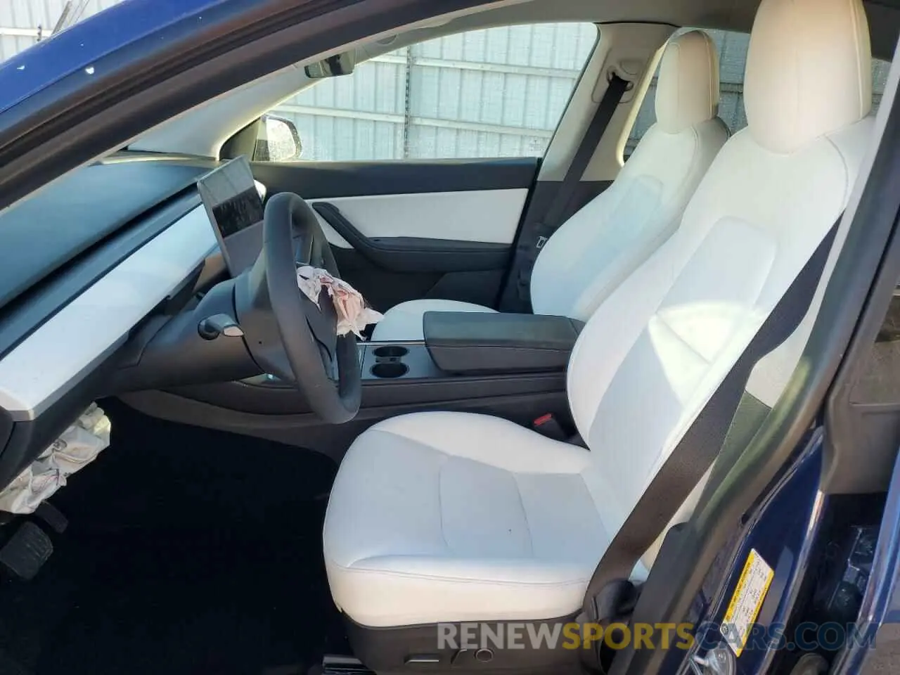 7 Photograph of a damaged car 5YJYGDEE9MF158144 TESLA MODEL Y 2021