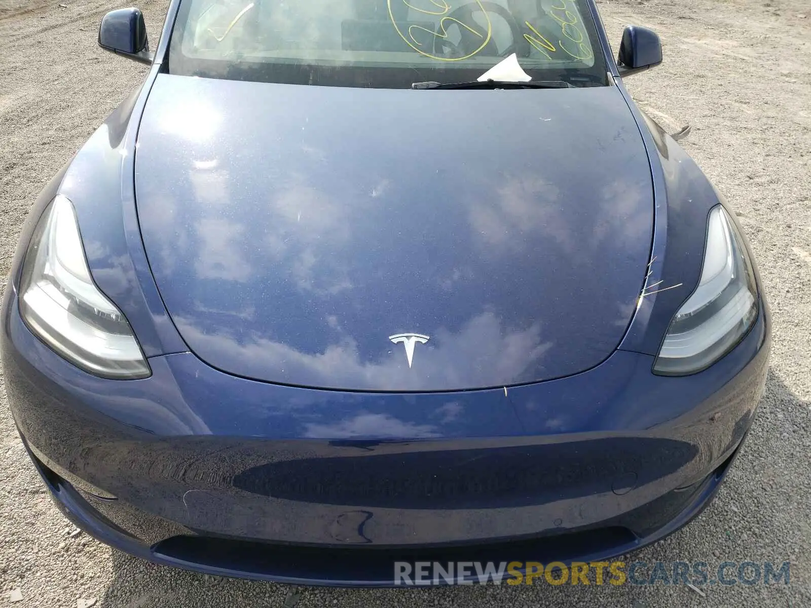 7 Photograph of a damaged car 5YJYGDEE9MF176417 TESLA MODEL Y 2021