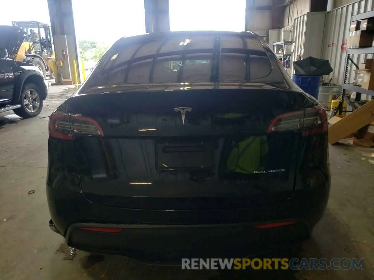 6 Фотография поврежденного автомобиля 5YJYGDEE9MF195579 TESLA MODEL Y 2021