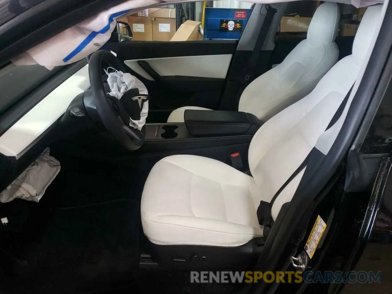 7 Фотография поврежденного автомобиля 5YJYGDEE9MF195579 TESLA MODEL Y 2021