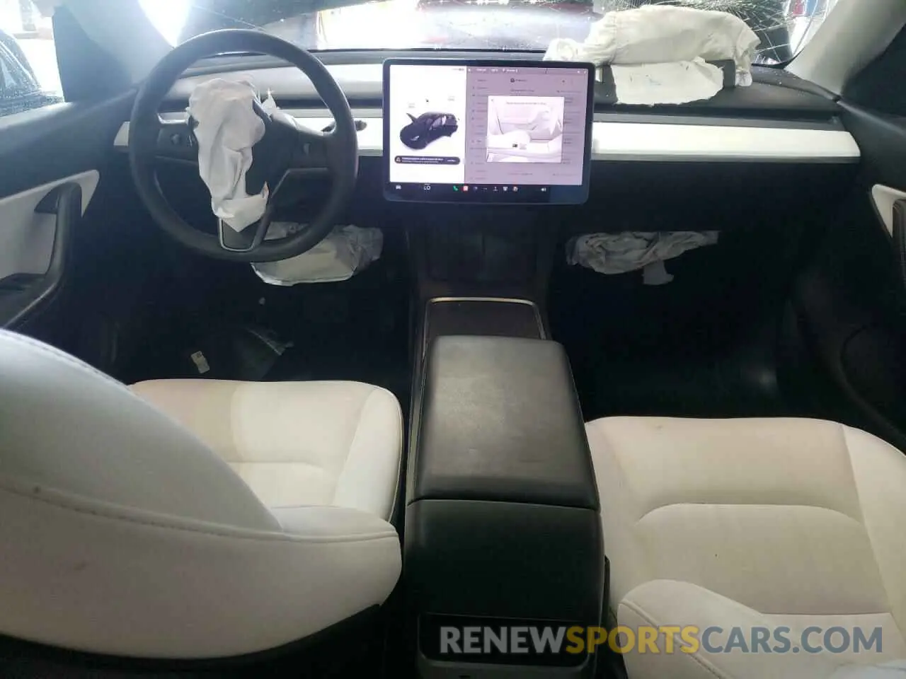 8 Фотография поврежденного автомобиля 5YJYGDEE9MF195579 TESLA MODEL Y 2021