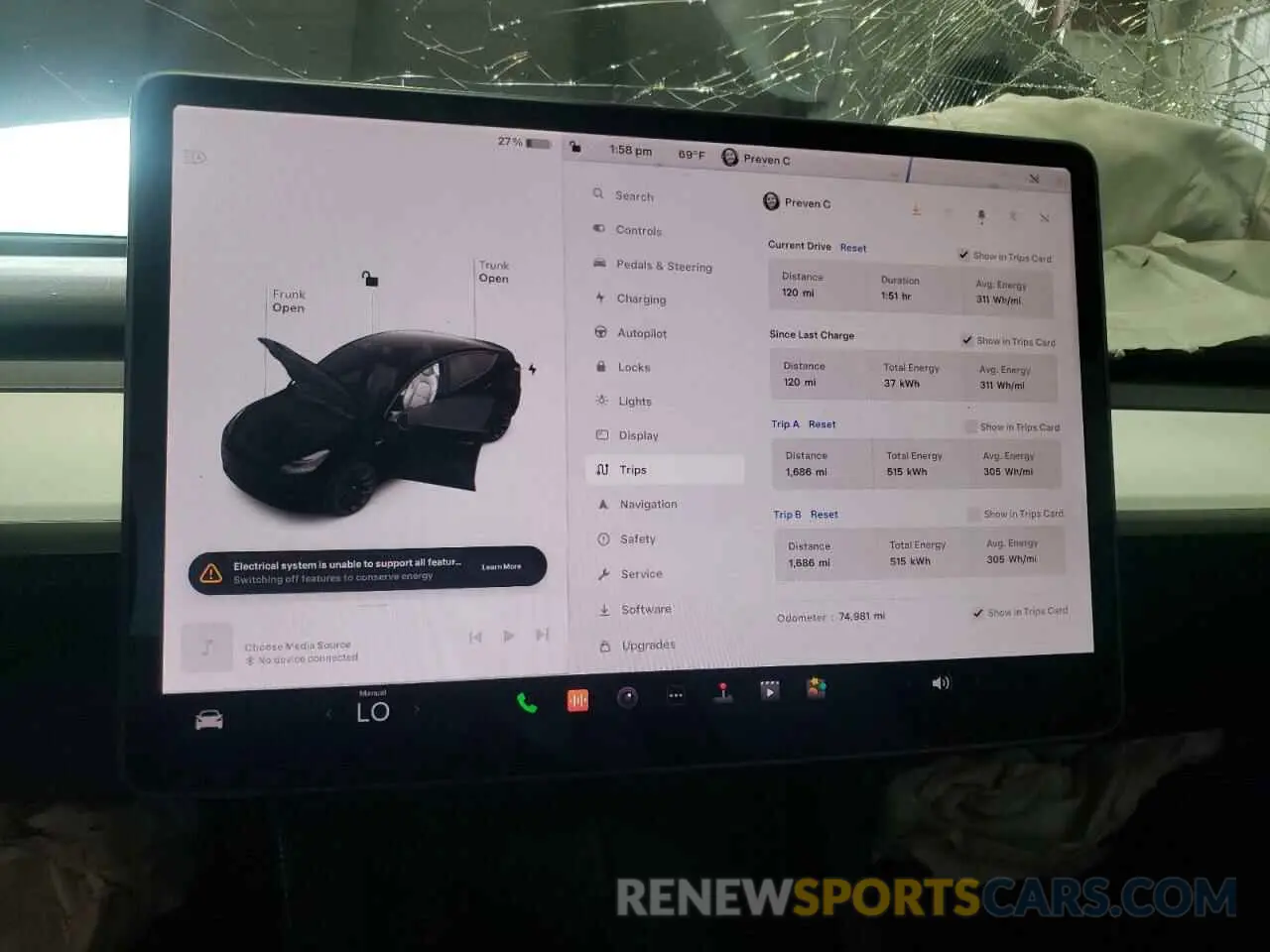 9 Фотография поврежденного автомобиля 5YJYGDEE9MF195579 TESLA MODEL Y 2021