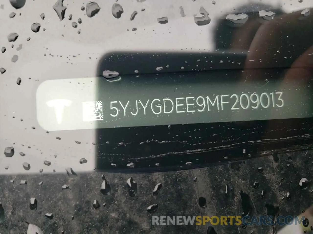 12 Фотография поврежденного автомобиля 5YJYGDEE9MF209013 TESLA MODEL Y 2021