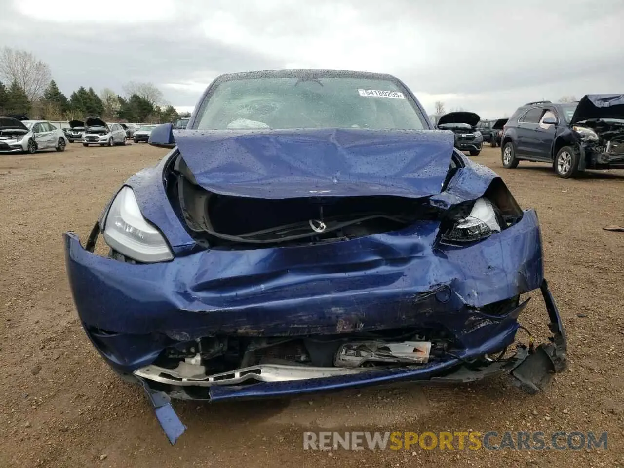 5 Фотография поврежденного автомобиля 5YJYGDEE9MF209013 TESLA MODEL Y 2021