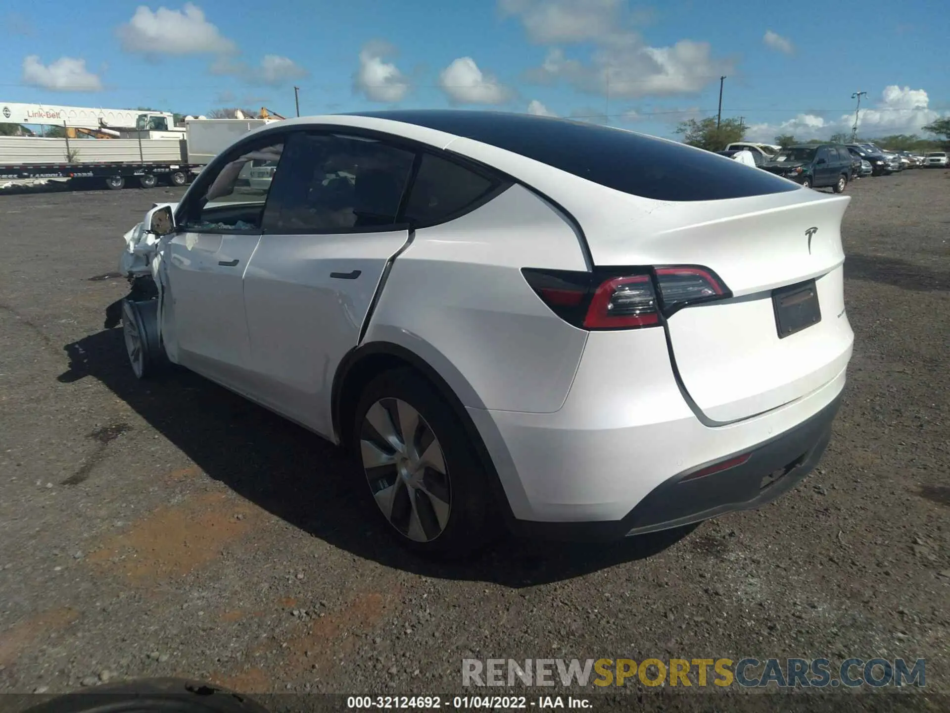 3 Photograph of a damaged car 5YJYGDEE9MF232002 TESLA MODEL Y 2021