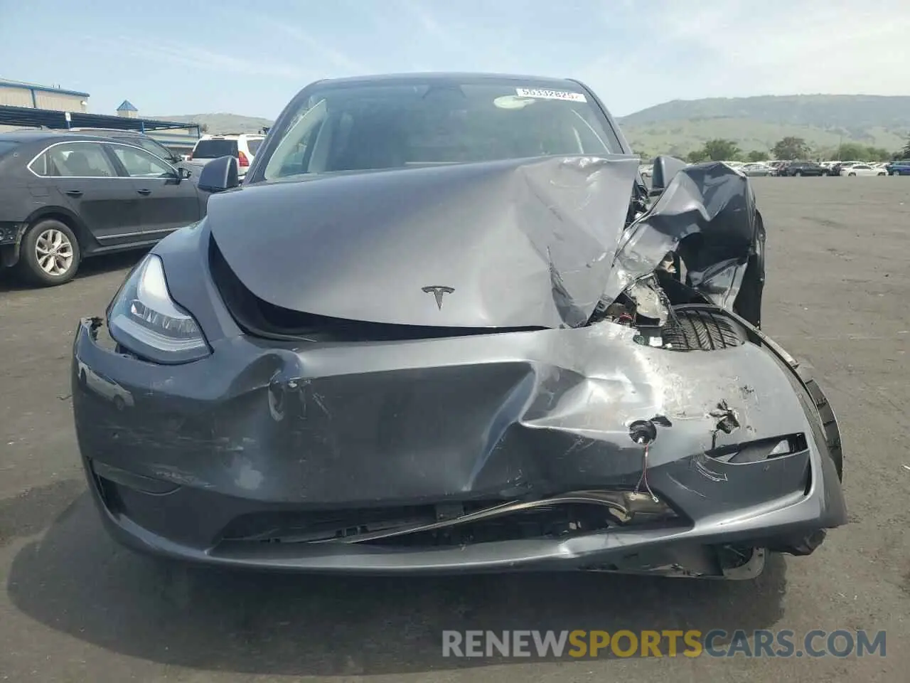 5 Фотография поврежденного автомобиля 5YJYGDEE9MF243226 TESLA MODEL Y 2021