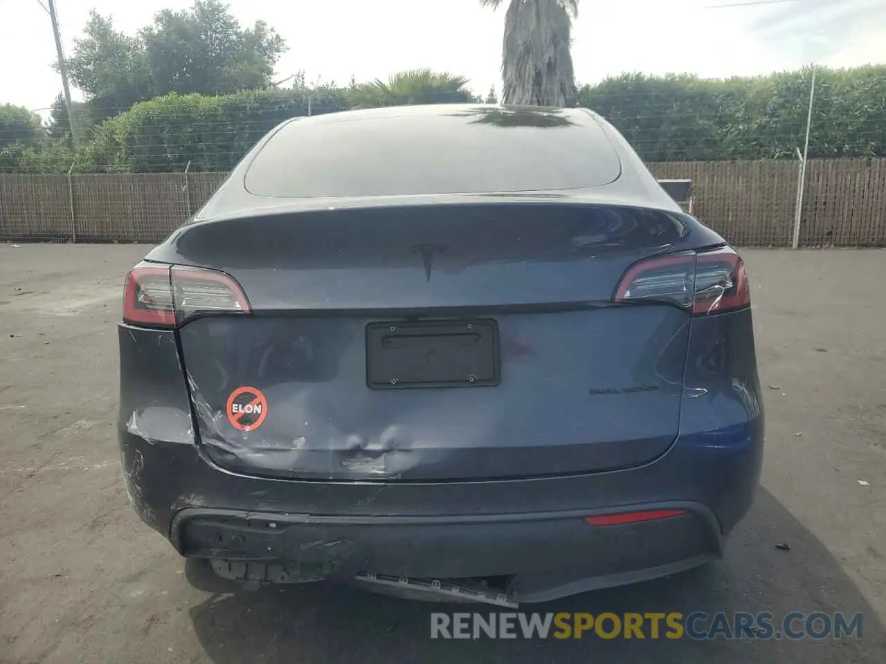 6 Фотография поврежденного автомобиля 5YJYGDEE9MF243226 TESLA MODEL Y 2021