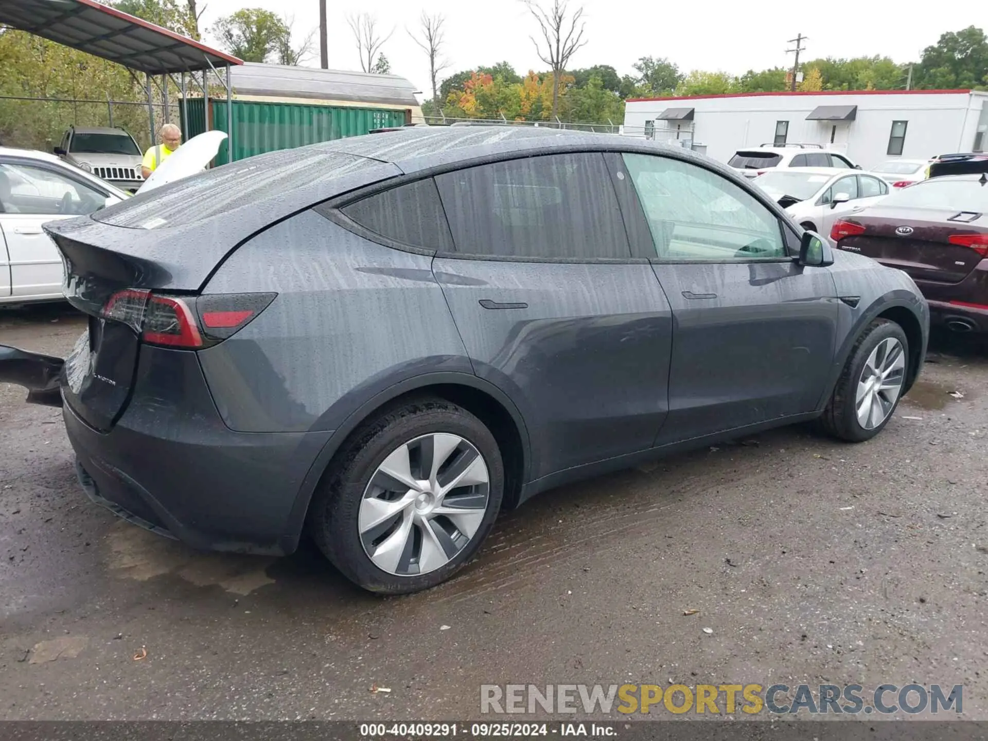 4 Фотография поврежденного автомобиля 5YJYGDEE9MF253741 TESLA MODEL Y 2021
