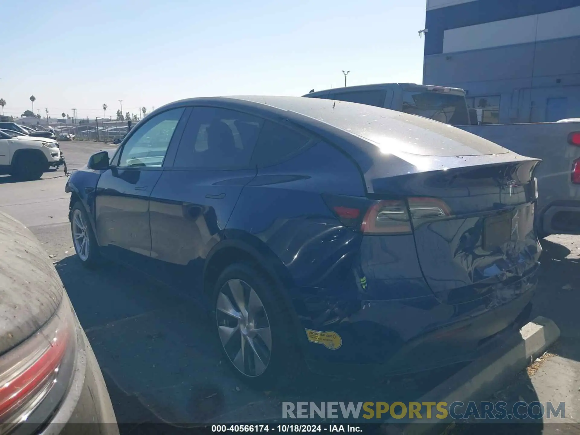 3 Photograph of a damaged car 5YJYGDEE9MF279045 TESLA MODEL Y 2021